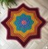 Nebula Bobble Star Dark Rainbow Blanket