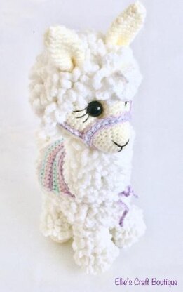 Crochet Alpaca/Llama Crochet pattern by Ellie's Craft Boutique