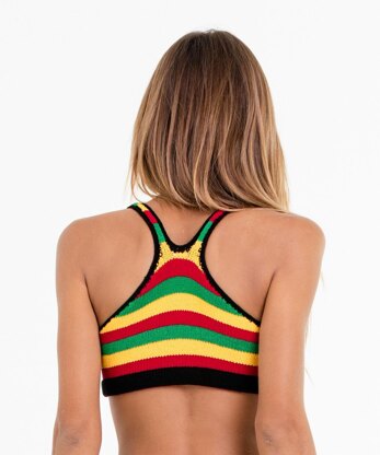 Rasta Bikini Top and Bra