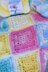 Pastel Shells Granny Square Baby Blanket