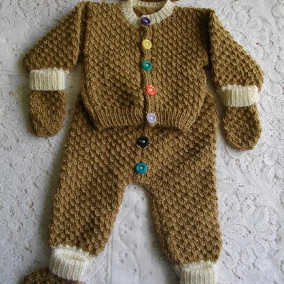 19. Gingerbread Man Outfit 0-3 Months