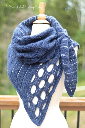 "Northern Skies" Convertible Scarf & Wrap