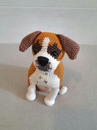 Boxer Plush Crochet Pattern