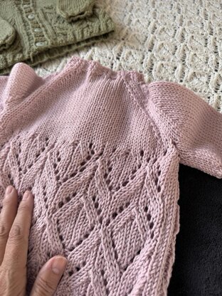 Falling Leaves Baby Cardigan