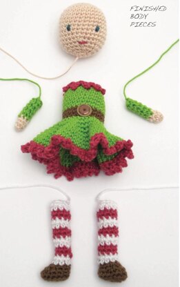 Elle the Elf amigurumi