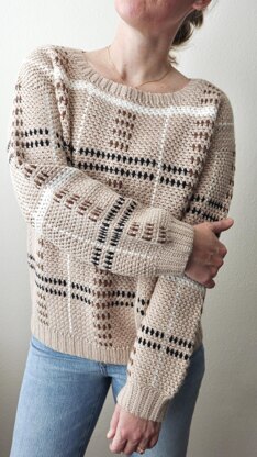 Posh Plaid Pullover