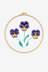 Viola Pansies in DMC - PAT0649 - Downloadable PDF