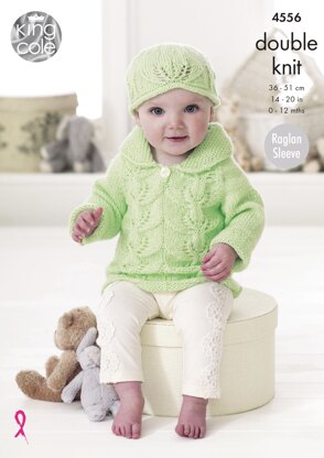 Baby Set in King Cole DK - 4556 - Downloadable PDF