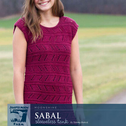 Sabal Sleeveless Tank in Juniper Moon Moonshine - J30-02 - Downloadable PDF