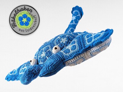 African Flowers Masha The Manta Ray