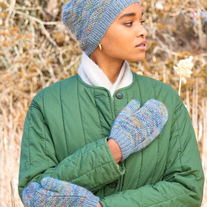 Jovita Set in Berroco Ultra Wool DK and Aerial Color - Downloadable PDF