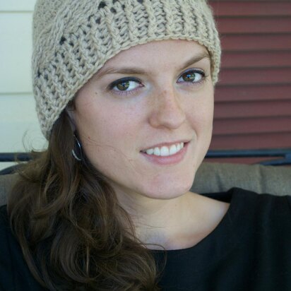 Comfy Alpaca Cabled Cap