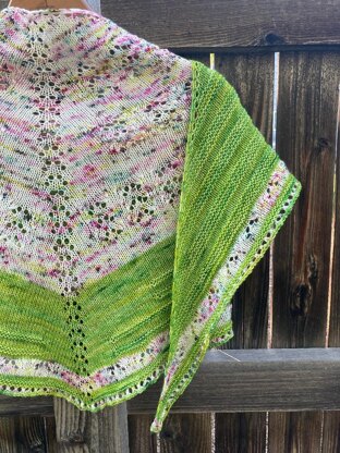 Flit Float Fly Shawl