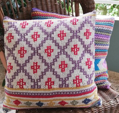 Colorwork cushion covers