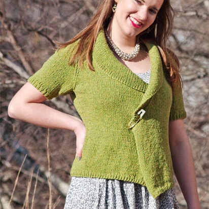 Wrentham Cardigan in Berroco Remix Aran