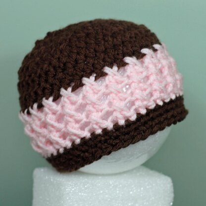 Textured Cross Hat