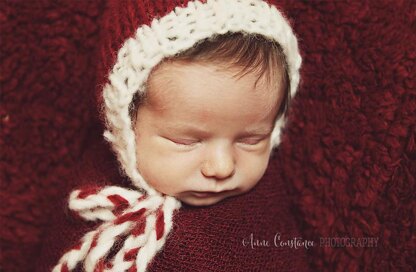 Candy Cane Bonnet