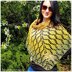 Crochet Triangle Shawl BioTronik #2