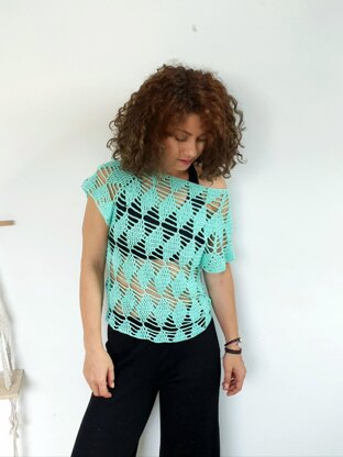 Diamonds Lace Top