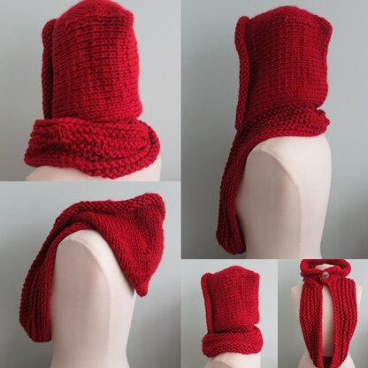 Hoodie Cowl Super Bulky Yarn