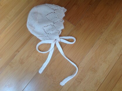 Traditional Lace Baby Bonnets
