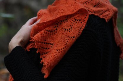 Carrot Cake Shawl