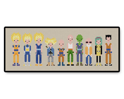 Dragonball - PDF Cross Stitch Pattern