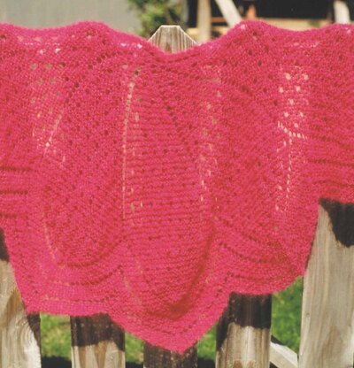 Spiral Petal Shawl