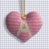 Personalized Hanging Heart Decoration