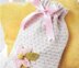 Texture and Flower Hot Water Bottle Cover