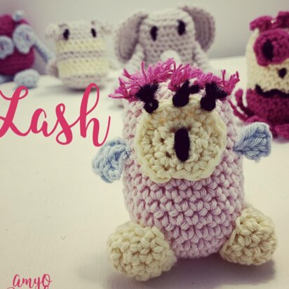 Amigurumi Extraterrestrial- lash