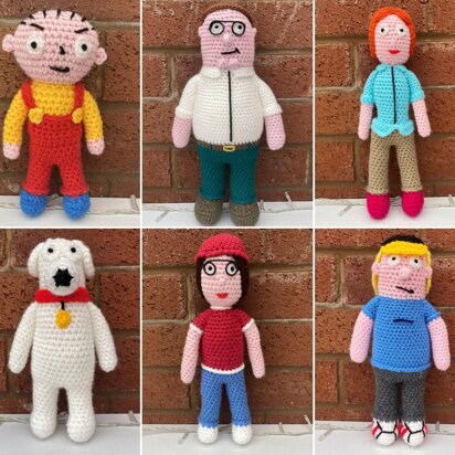 6 Family Guy Crochet Patterns