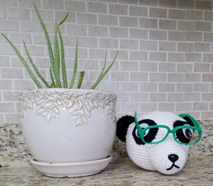 Panda Bear Eyeglass Holder