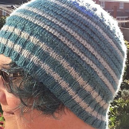 Nubble Slip Stitch Hat