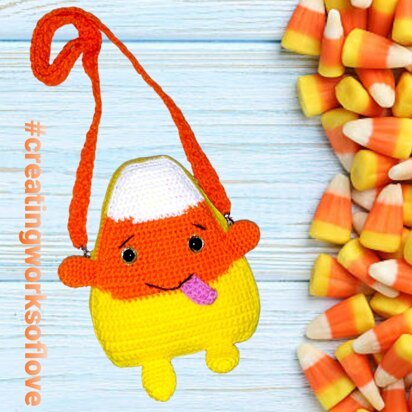 Candy Corn Purse