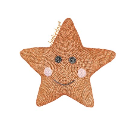 Crochet star in 1 piece