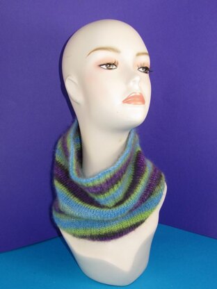 Angel Prints Mohair Cowl