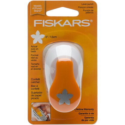 Fiskars Small Lever Punch - Flower .6"