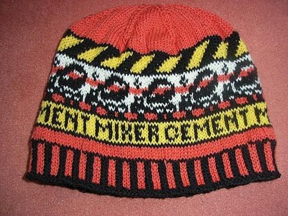 Cement mixer truck beanie