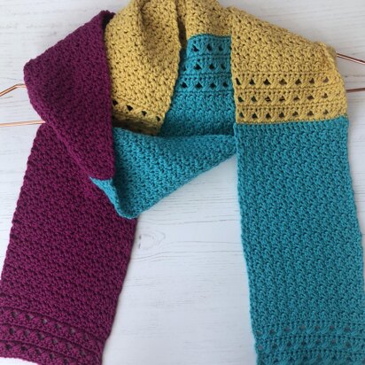 Meadow Colour Block Scarf