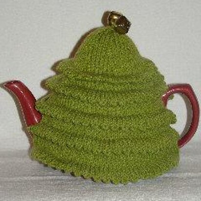 Christmas Tree Tea Cosy Knitting Pattern