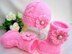 Newborn Baby Booties Baby Beanie Knitting Pattern