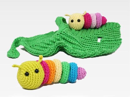 Lovey - Little Caterpillar (+ rattle)