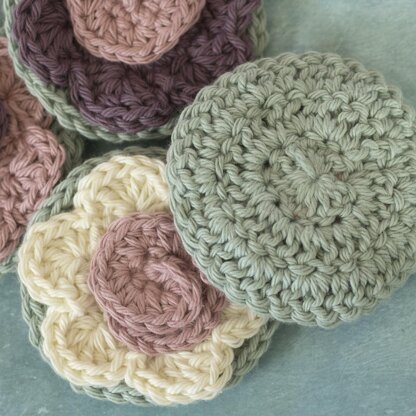 Flower Face Scrubbies