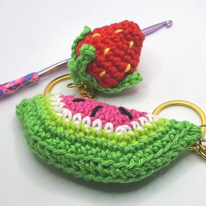 Amigurumi Watermelon & Strawberry