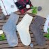 Lace diamonds socks trio