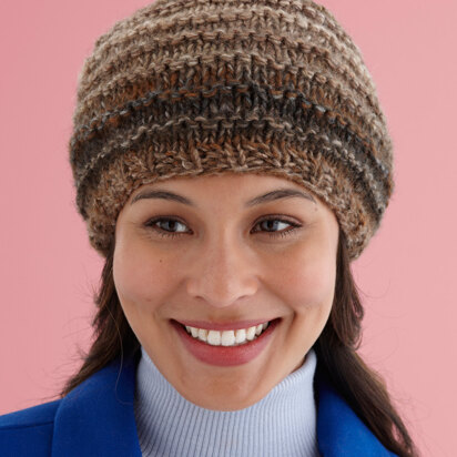 Ridgley Hat in Lion Brand Amazing - L20242