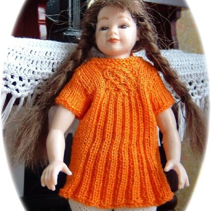 1:12th scale girls dress c. 1968