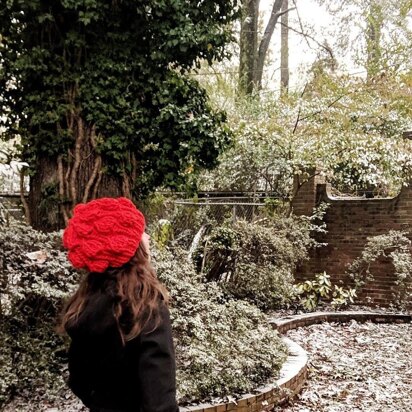 Logan Puff Hat - knitting pattern