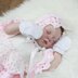Crochet Pattern baby dress & hat UK & USA Terms #100